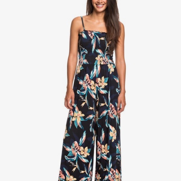 Roxy Straight To Romantic Strappy Dress Jumpsuit - Picture 4 of 8